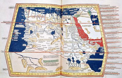 Map of Africa, Plate 18 from an Atlas of the World, 1486 by Ptolemy